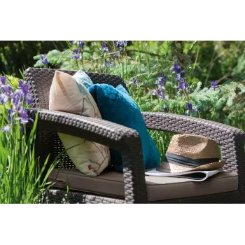 Sillas de jardín KETER Corfu Duo Set beige