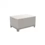 Mesa de jardín/caja de almacenamiento KETER Scandi Storage Table gris guijarro/beige claro