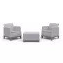Conjunto de muebles de jardín KETER Scandi Forma conjunto de balcón gris claro/gris acero oscuro
