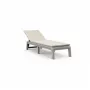 Tumbona KETER Atlas con funda beige claro