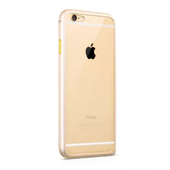 Apple iPhone 6 / 6s Blade Series Bumper de aluminio HI-T022 oro