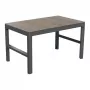 Mesa de jardín KETER Deco Lyon nogal/gris