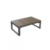 Mesa de jardín KETER Deco Lyon nogal/gris