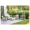 Conjunto de muebles de jardín KETER Scandi Linea conjunto de 2 plazas gris guijarro/verde salvia Steinton
