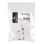 Conector modular pasante universal Gembird Cablexpert UTP 8P8C RJ45, para conductores hasta 24 AWG, 10 unidades por bolsa (LC-PTU-01/10)