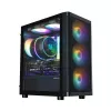 Zalman M4 SE Negro caja de PC mATX Mini Tower con 6 ventiladores FRGB de 120mm