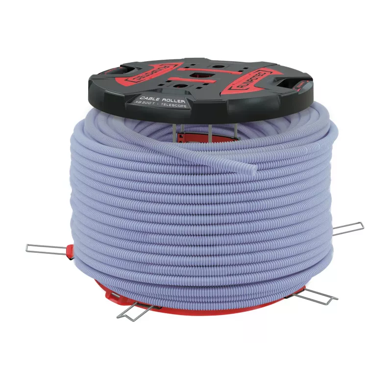 Runpotec X BOARD XB 500X BOARD XB 500TT (extensión telescópica) enrollador de cables profesional (10187)
