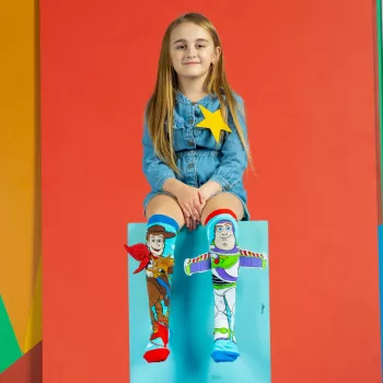 MADMIA calcetines infantiles altos Toy Story Toystory Buzz Chudy Woody / Md018