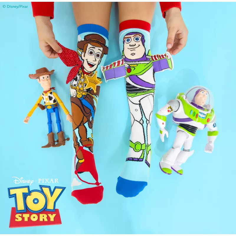 MADMIA calcetines infantiles altos Toy Story Toystory Buzz Chudy Woody / Md018
