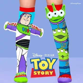 MADMIA calcetines infantiles altos Toy Story Toystory Buzz Lightyear 3D / Md041