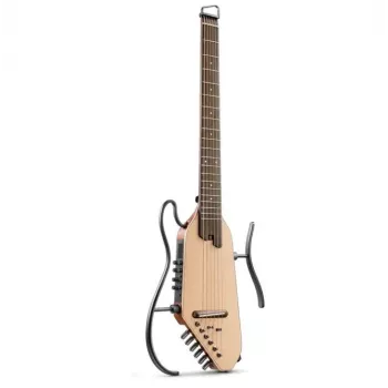 Donner Hush I Pro Natural Spruce – guitarra eléctrica