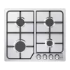 ISEASY MGBG-604C cocina de gas independiente con horno de 65L y grill, acero inoxidable