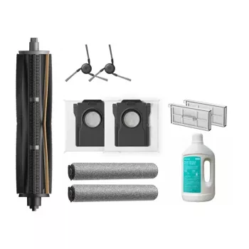 MOVA Auxiliary C Kit S70 set de limpieza electrónica universal 3 en 1 – spray sin alcohol, paño de microfibra y cepillo retráctil para pantallas y teclados