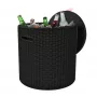 KETER mesa de jardín/caja de almacenamiento Cool Stool marrón