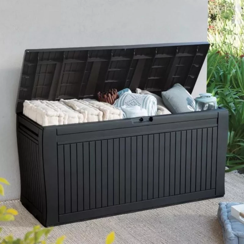 KETER caja de almacenamiento Comfy 270L gris
