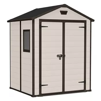 KETER caseta de jardín Manor 6x5 DD beige