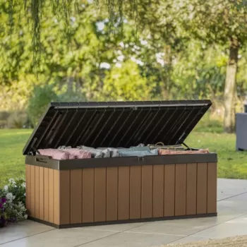 KETER caja de almacenamiento Darwin 380L marrón