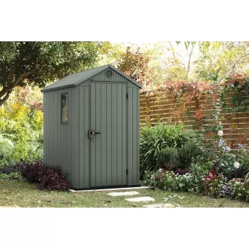 KETER caseta de jardín Darwin 4x6 verde