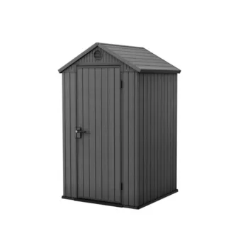 KETER caseta de jardín Darwin 4x4 gris