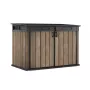 Casa de jardín KETER Deco Horizontal cobertizo tono fresno
