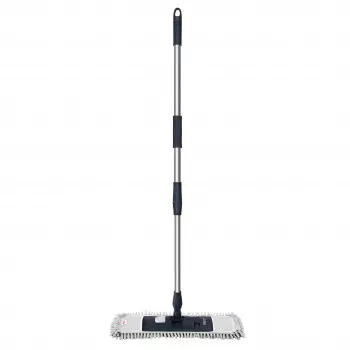 Fregona de microfibra MERY 45cm con mango telescópico de metal 80-140cm Premium