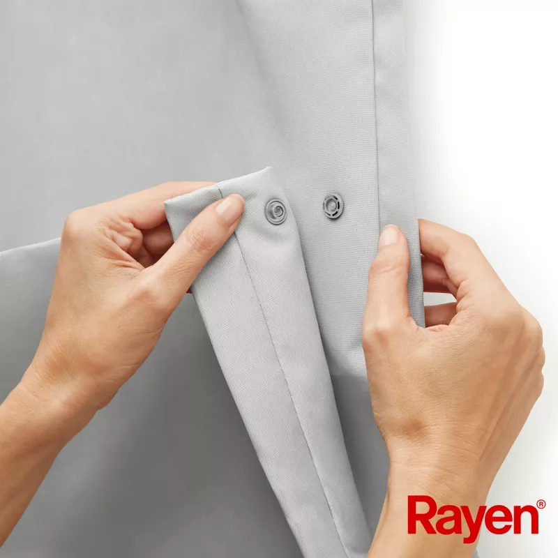 RAYEN Funda de ropa M Premium gris 60x135cm