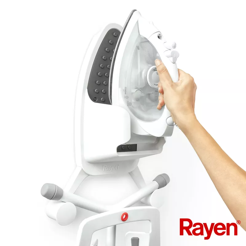 RAYEN Soporte para tabla de planchar y plancha con silicona