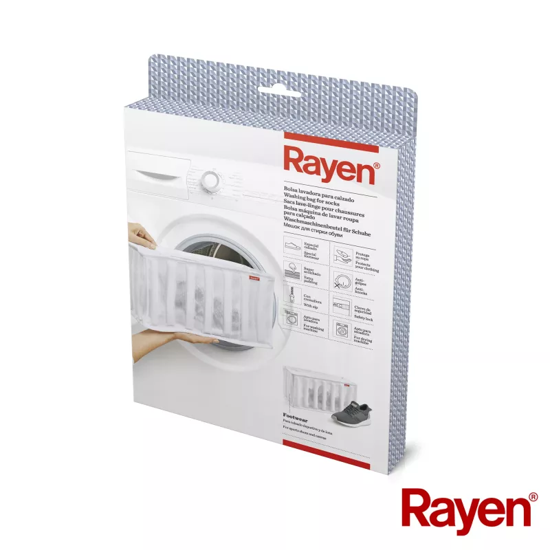 RAYEN Bolsa de lavado para zapatos 34x19x16cm