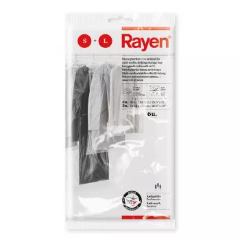 RAYEN Fundas de ropa antióxido 6 uds.
