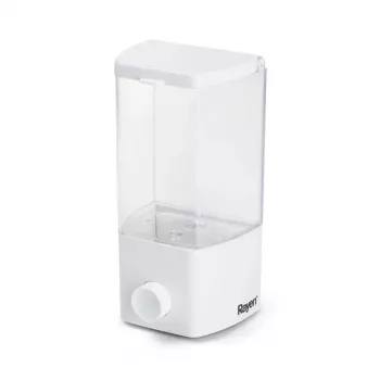RAYEN Dispensador de jabón líquido / blanco / 400ml