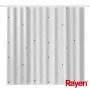 RAYEN Cortina de ducha 180x200cm blanca, poliéster