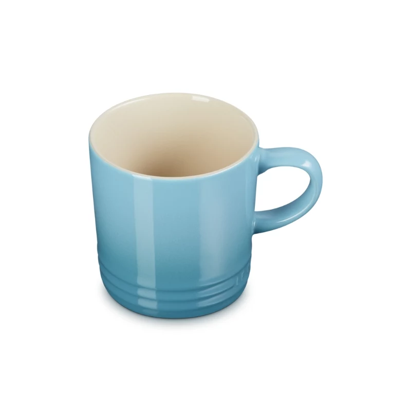 LE CREUSET Taza de gres 350 ml azul turquesa