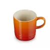 LE CREUSET Taza de gres 350 ml naranja