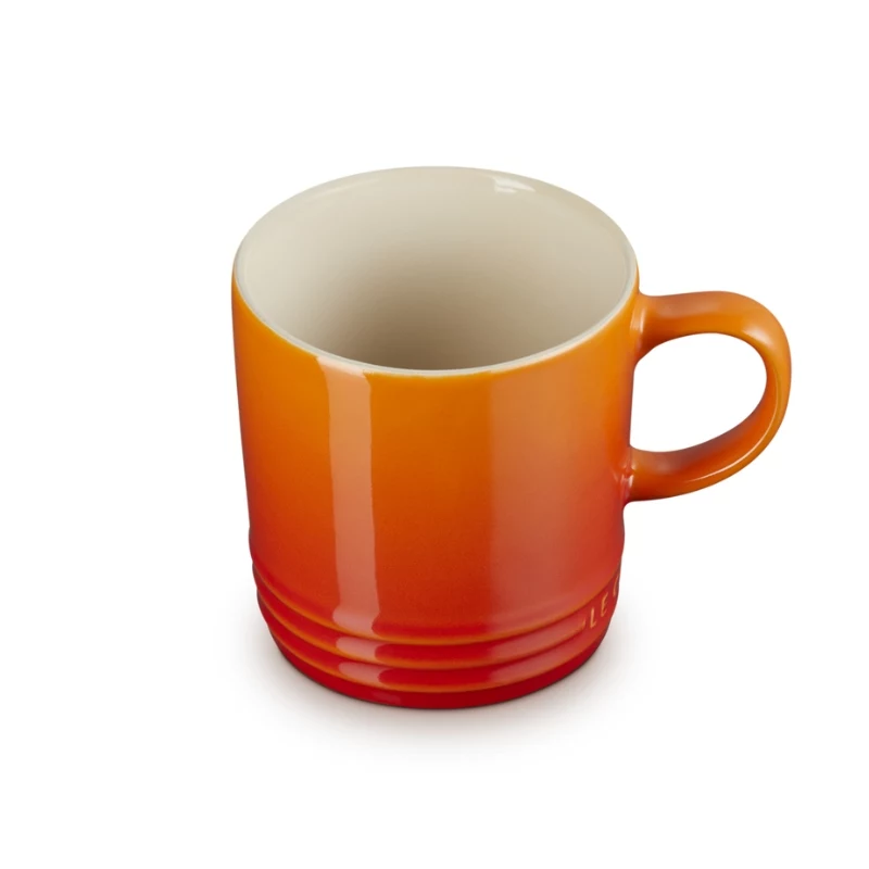 LE CREUSET Taza de gres 350 ml naranja