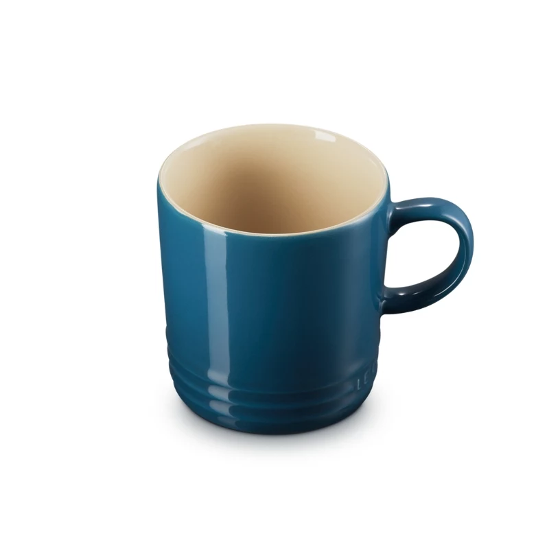 LE CREUSET Taza de gres 350 ml azul oscuro