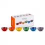 LE CREUSET Set de 6 cuencos de gres 330ml en varios colores