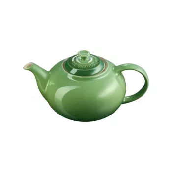 LE CREUSET Tetera de gres 1,3L verde