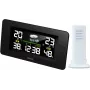 SENCOR SWS 5270 Estación meteorológica con sensor exterior inalámbrico, LCD en color, reloj radiocontrolado