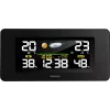 SENCOR SWS 5270 Estación meteorológica con sensor exterior inalámbrico, LCD en color, reloj radiocontrolado