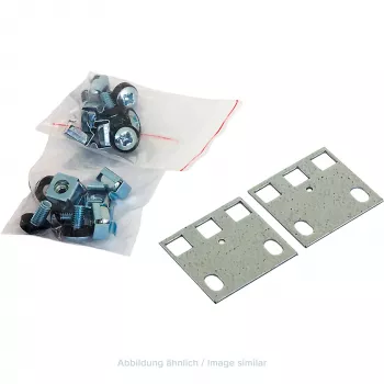 Triton RAX-RV-X01-X2 Cubierta universal para racks de datos de pared, 1 par, negro