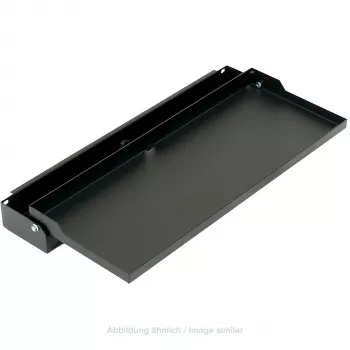 Triton RAB-UP-X09-A1 Bandeja abatible para teclado 19 pulgadas, 15 kg, negra
