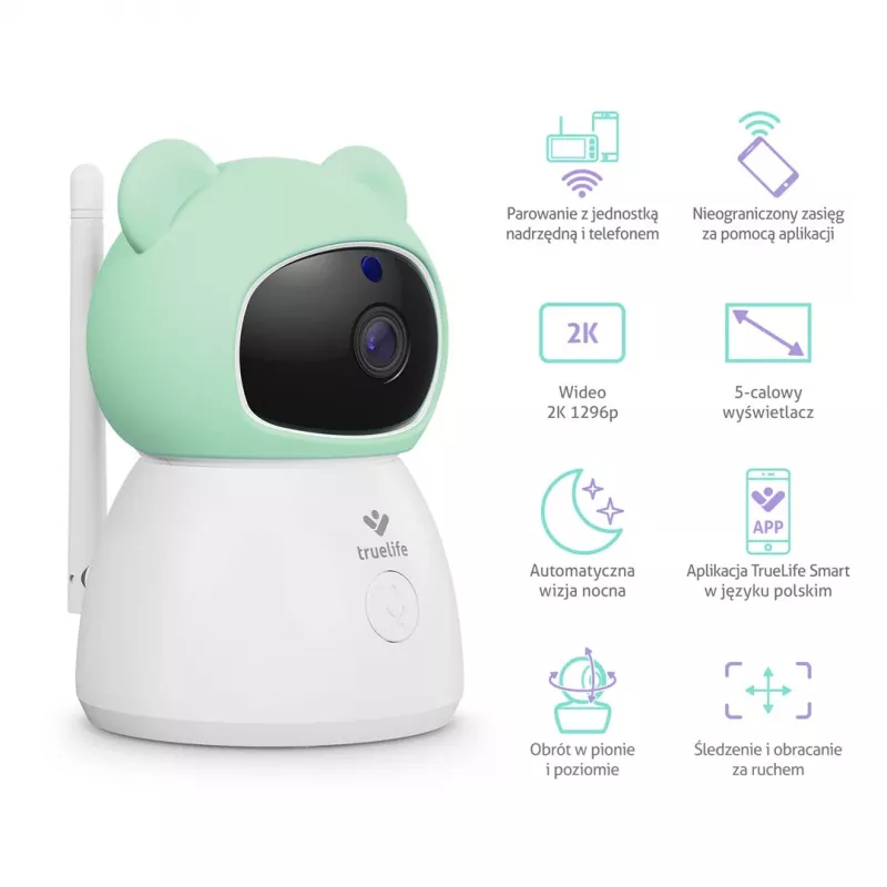 TrueLife NannyCam R6 Dual vigilabebés inteligente