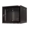 LOGILINK caja SOHO de montaje en pared de 19 inch 12U 540*550, flatpack, negra