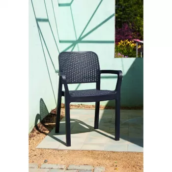 KETER silla de jardín Samanna gris