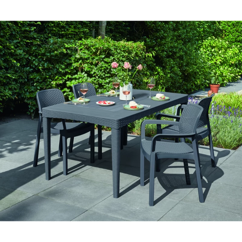 KETER silla de jardín Samanna gris