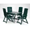 KETER mesa de jardín Elise verde oscuro