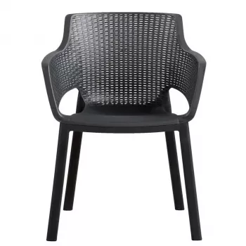 KETER silla de jardín Eva gris