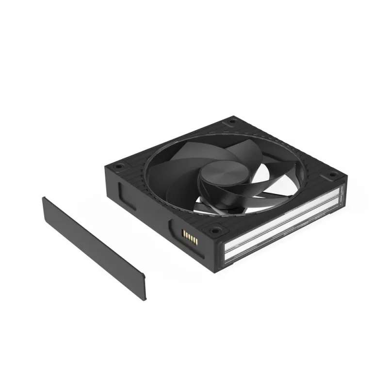 Zalman ZM-DF120R, ventilador daisy-chain de 120 mm, reverse, 2300RPM, negro