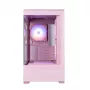 Zalman P30 V2, caja de PC mini torre mATX, 3 ventiladores ARGB de 120 mm, rosa