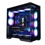 Zalman D50, caja de PC semitorre ATX, 3 ventiladores de 120 mm, negro